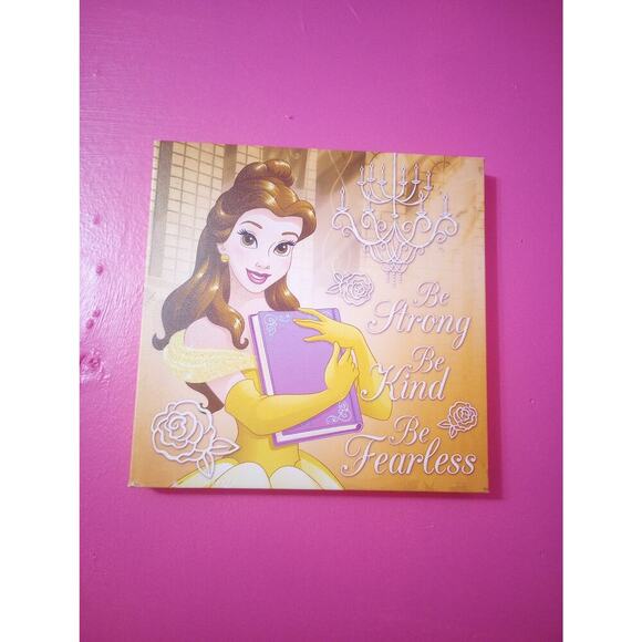Disney Belle Beauty and the Beast Wall Decor Canvas Princess - Picture 1 of 1